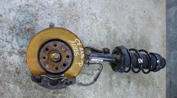 Opel Corsa E Front shock absorber with coil spring 13434140