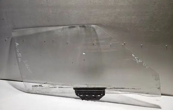 Audi 80 90 B2 Front door window/glass (coupe) 43R001013