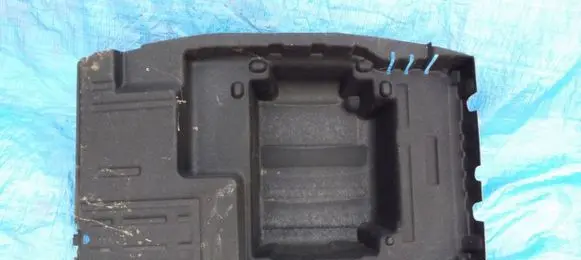 Mercedes-Benz C W205 Rear floor carpet liner wykadzina