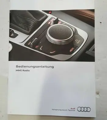Audi A3 S3 8V User manual 1515663MS00