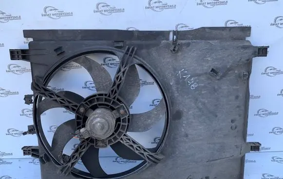 Electric radiator cooling fan