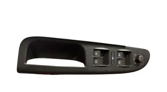 Volkswagen PASSAT B6 Front door window switch trim 3C1867171B