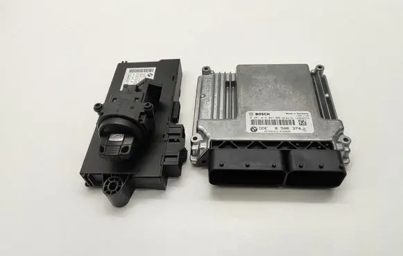 BMW 5 E60 E61 Engine ECU kit and lock set 8506374 DDE8506374 850637401