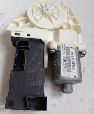 Peugeot 407 Front door window regulator motor 9663036680
