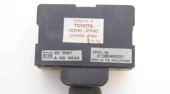 Toyota RAV 4 (XA20) Other devices