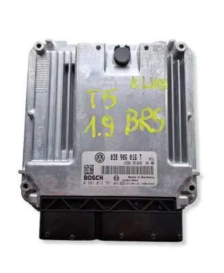 Volkswagen Transporter - Caravelle T5 Engine control unit/module 038906016T 1039S19654 0281012761