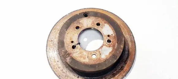 Peugeot 4007 Rear brake disc neventiliuojamas