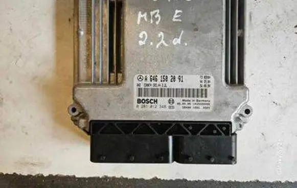 Mercedes-Benz E W211 Engine control unit/module A6461502091 1039S00000 0281012348