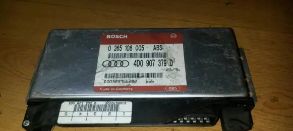 Audi A6 S6 C4 4A ABS control unit/module 0265108005 4d0907379d