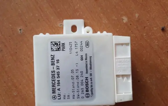 Mercedes-Benz ML W164 Parking PDC control unit/module A1645453716