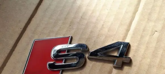 Audi A4 S4 B8 8K Manufacturers badge/model letters 