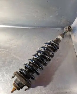 Front shock absorber with coil spring