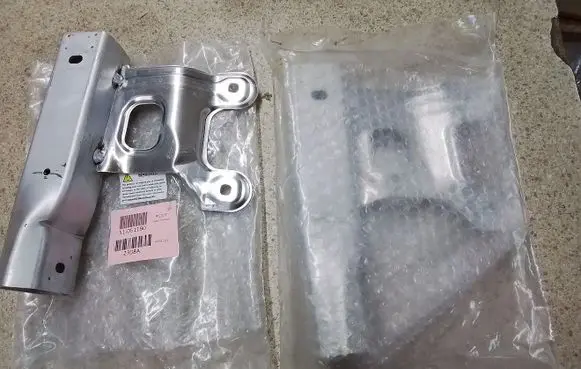 BMW 3 F30 F35 F31 Radiator support slam panel bracket 5105190RH 5105189