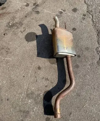 Opel Meriva B Muffler/silencer 13267057 763340411