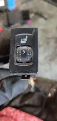 Volkswagen Sharan Seat heating switch 7M3963564