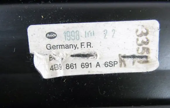 Audi A6 S6 C5 4B Trunk separation 4B9861691A6SP