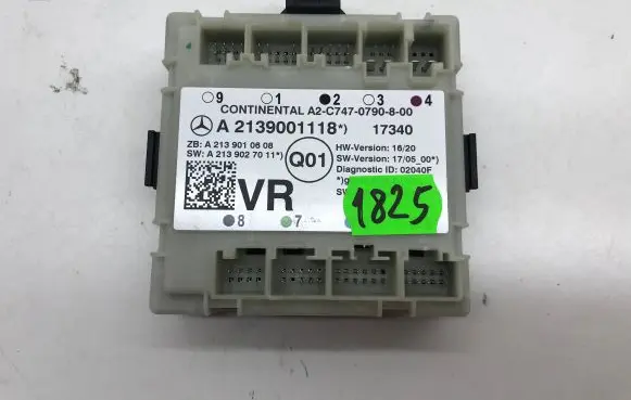 Mercedes-Benz E W213 Door control unit/module A2139001118 A2139027011 7470790800