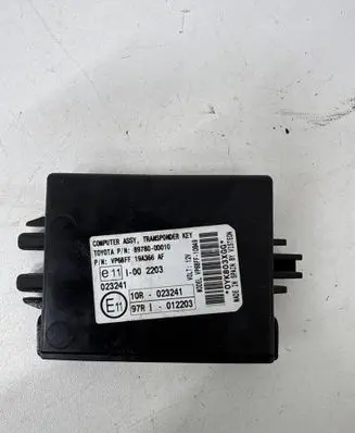 Toyota Yaris Immobilizer control unit/module 897800D010