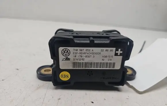 Audi Q7 4L ESP acceleration yaw rate sensor 7H0907652A