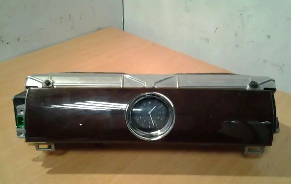 Volkswagen Phaeton Dash center air vent grill 3D2853578 3D0919204D