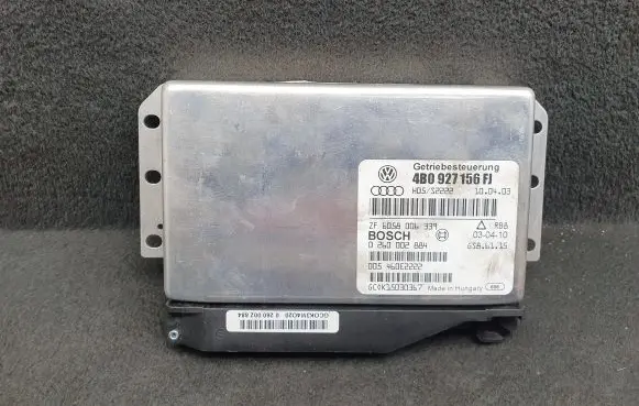 Audi A6 S6 C5 4B Gearbox control unit/module 4B0927156FJ