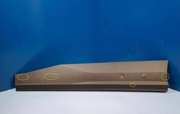 Peugeot 508 II Front door trim (molding) 9839763580