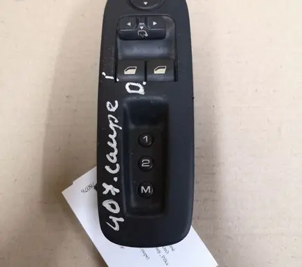 Peugeot 407 Electric window control switch 96588276XT