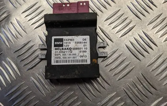 BMW 7 F01 F02 F03 F04 Fuel injection pump control unit/module 0130521112