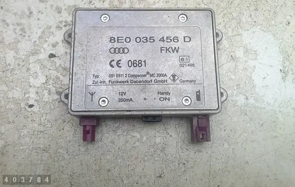 Audi TT TTS Mk2 Aerial antenna amplifier 8E0035456D 09105112