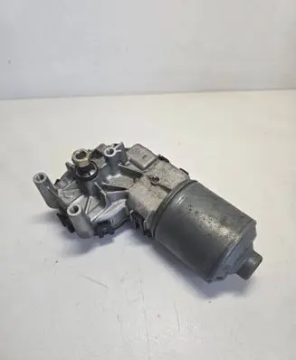 Front wiper linkage and motor
