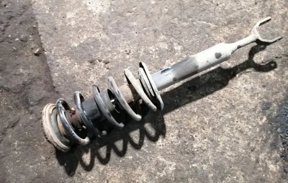 Audi A4 S4 B5 8D Front shock absorber with coil spring