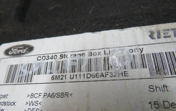 Ford S-MAX Other interior part 6M21U111D66 D2A3B CV44A8B384A
