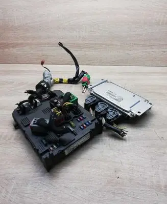 Citroen C3 Engine ECU kit and lock set 9647974080 9649811480