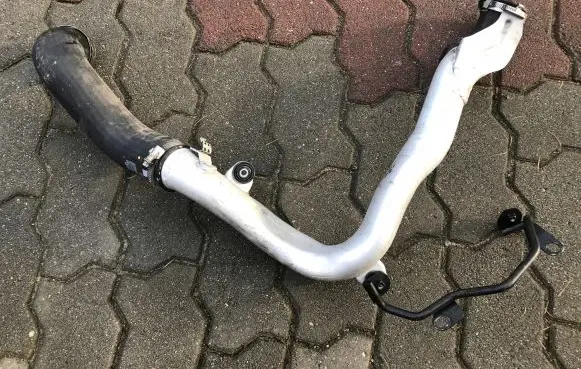 Volkswagen Sharan Intercooler hose/pipe 7N0145762E