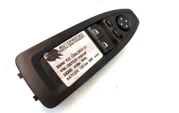BMW 1 F20 F21 Electric window control switch 9226269 L20003 100812