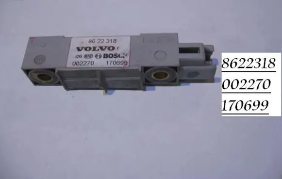 Volvo S80 Airbag deployment crash/impact sensor 8622318 002270