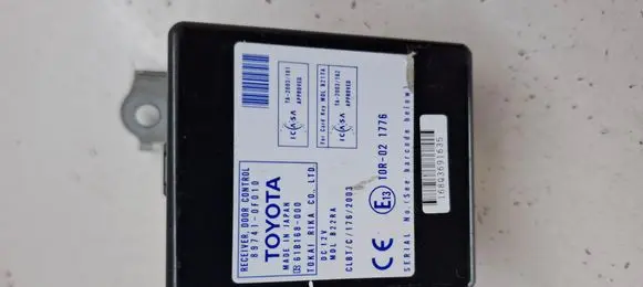 Toyota Corolla Verso AR10 Door control unit/module 897410F010