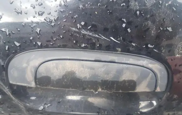 KIA Rio Front door exterior handle