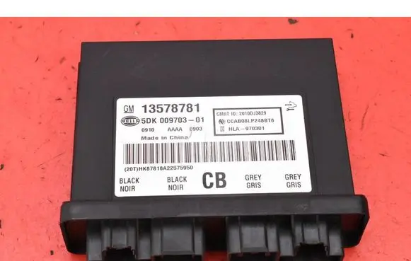Chevrolet Cruze Engine control unit/module ECU 13578781