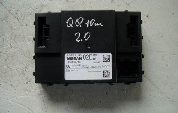Nissan Qashqai Comfort/convenience module 284B2JD02E 5WK49372