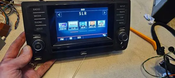 Volkswagen PASSAT B8 Screen/display/small screen 5G0919605D MIB1 QFVW204D