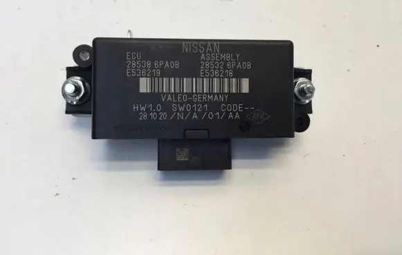 Nissan Juke II F16 Parking PDC control unit/module 285386PA0B
