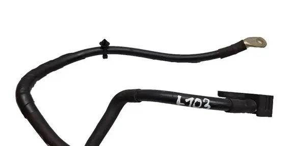 Volkswagen Touareg I Negative earth cable (battery) 4L0971597