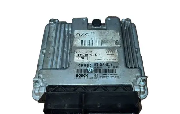 Audi A6 S6 C6 4F Engine control unit/module 4F0907401A 0281012153 4F0910401L