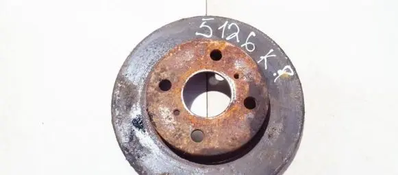 Toyota Yaris Front brake disc ventiliuojamas