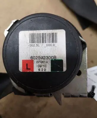 Opel Zafira B Rear seatbelt 602592300B