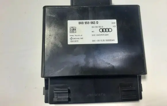 Audi A6 S6 C7 4G Voltage converter/converter module 8K0959663D