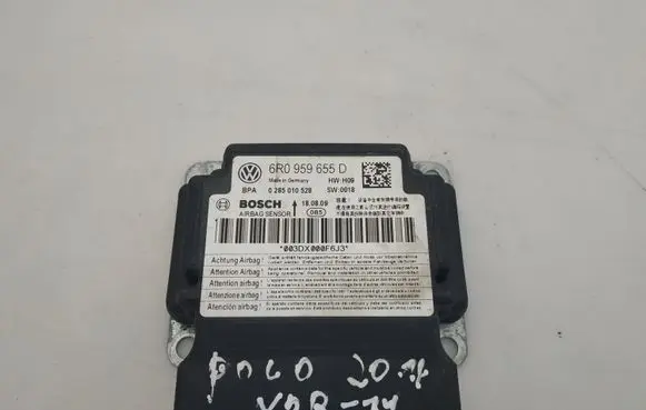 Volkswagen Polo V 6R Airbag control unit/module 6R0959655D