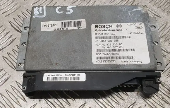 Citroen C5 Gearbox control unit/module 0260002767 9646950780