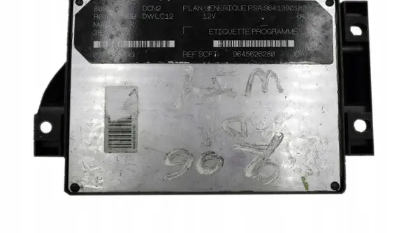 Peugeot 206 Engine control unit/module 9645626280